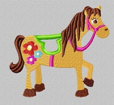 Cowgirl-Pony
